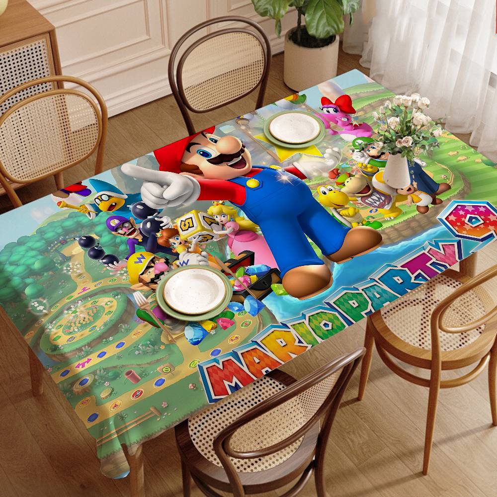 Party Games Mario - Obrusy do domu z motywem kreskówek