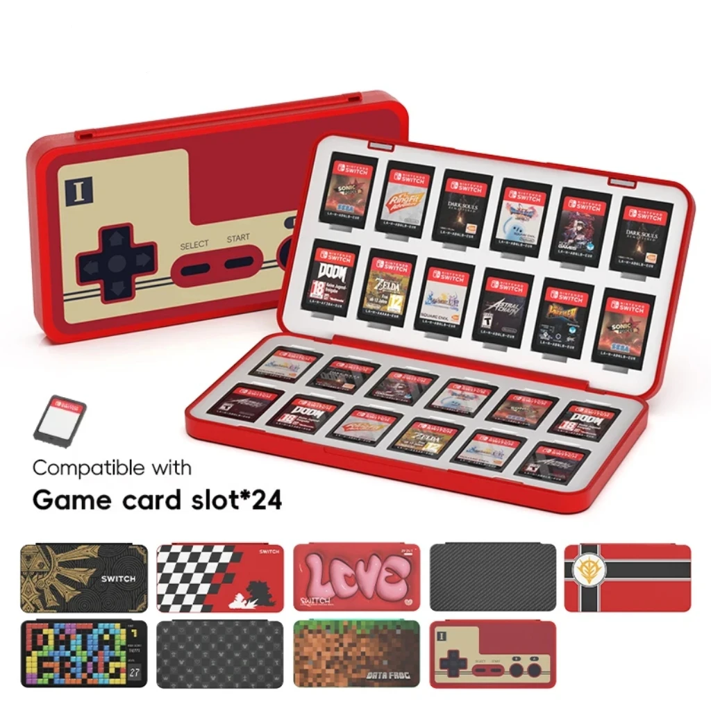 Party Games Nintendo - DATA FROG Etui na 24 karty