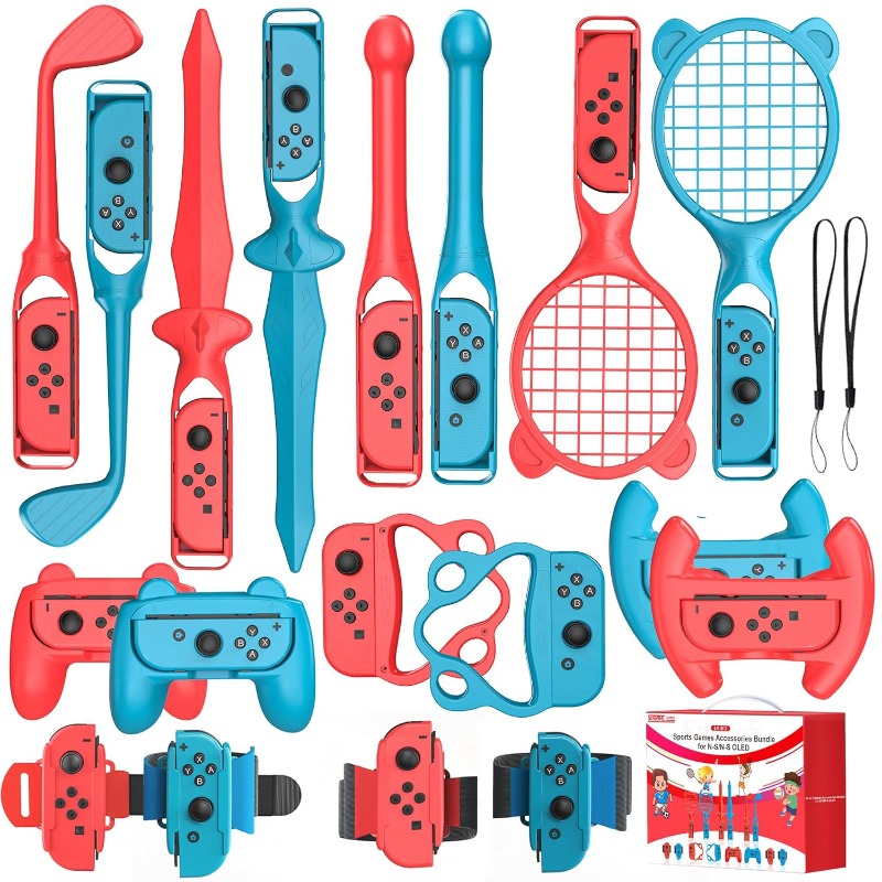 Party Games Nintendo Switch 2 - Zestaw akcesoriów sportowych do Switch 2,