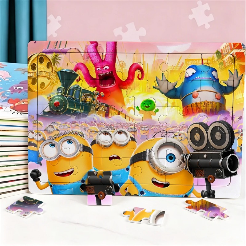 2026 Minionki Puzzle Kreskówka – Party Games Simple recenzja i cena