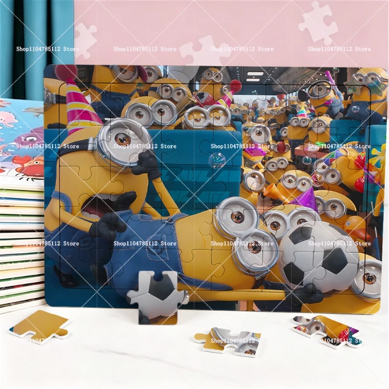 2026 Minionki Puzzle Kreskówka – Party Games Simple recenzja i cena