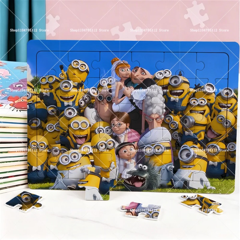 2026 Minionki Puzzle Kreskówka – Party Games Simple recenzja i cena