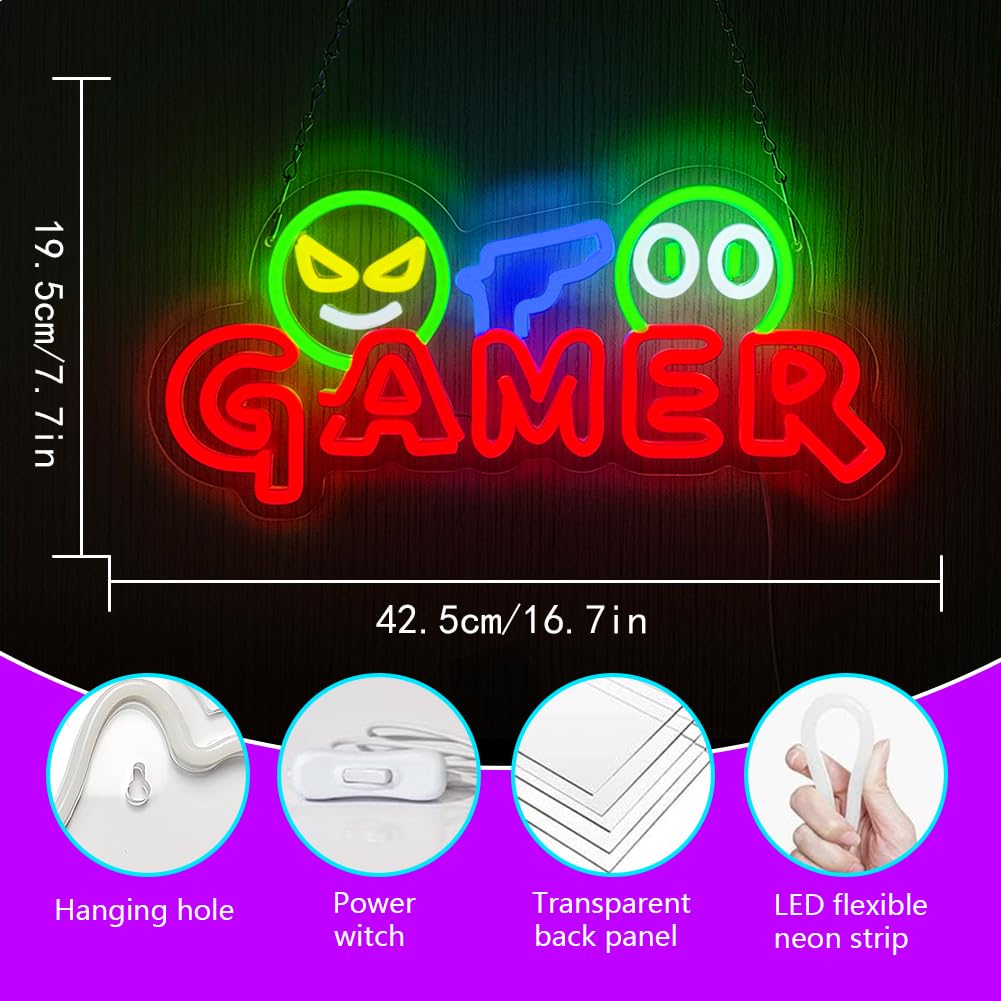 Neonowy Znak LED dla Graczy, K – Party Games Graduation recenzja i cena