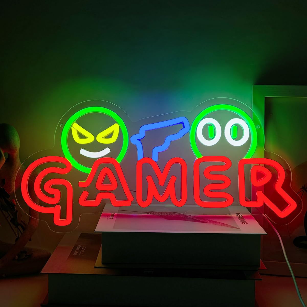 Neonowy Znak LED dla Graczy, K – Party Games Graduation recenzja i cena