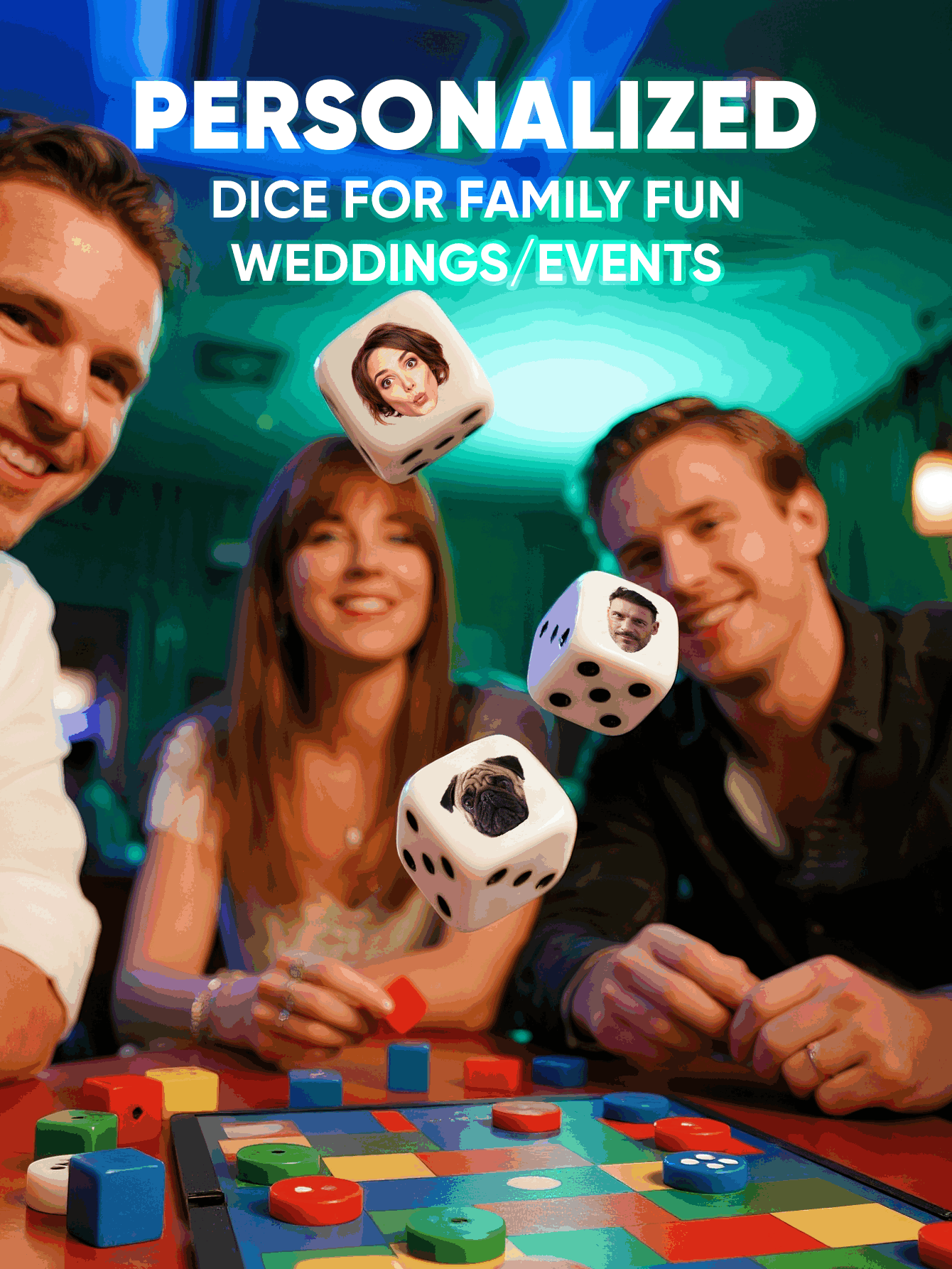 Kostki z własnym zdjęciem, per – Party Games Graduation recenzja i cena