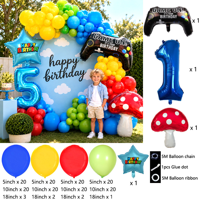 Zestaw Girlandy Balonowej w Ks – Party Games Mario recenzja i cena