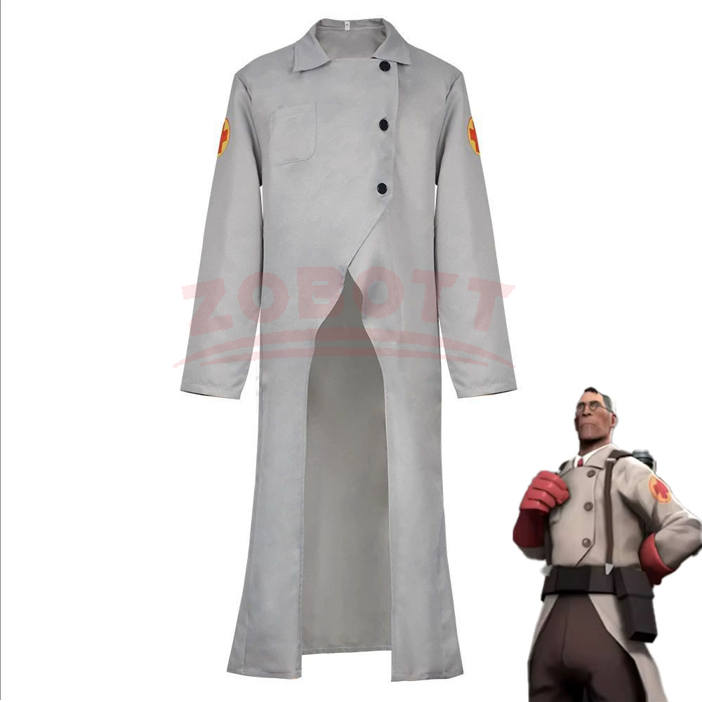 Kostium Cosplay TF2 Medic Dr.  – Party Games Lab recenzja i cena