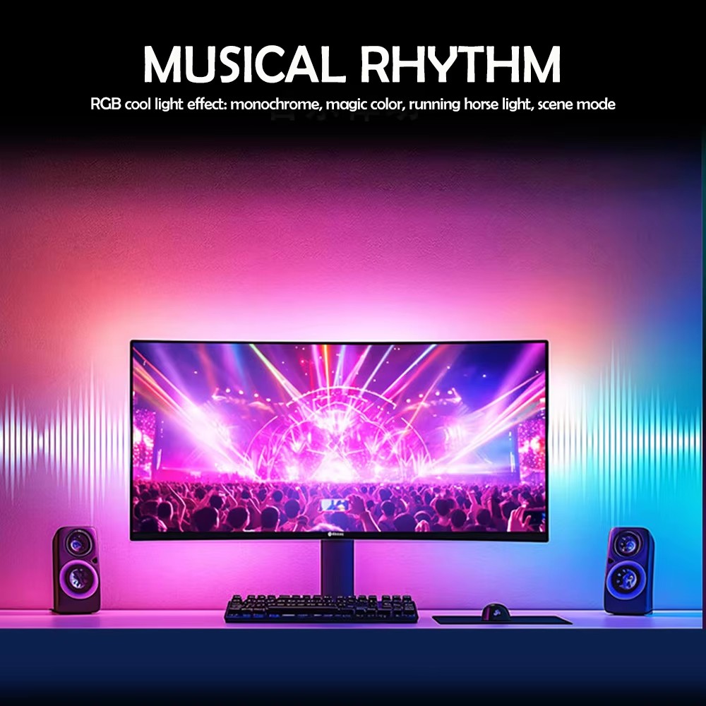 Pasek LED RGB do gier, podświe – Party Games App recenzja i cena