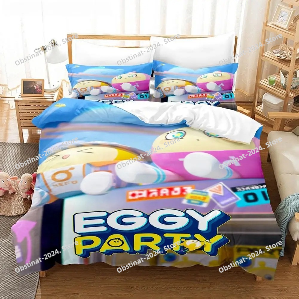 Komplet pościeli z motywem jaj – Party Games Eggy recenzja i cena