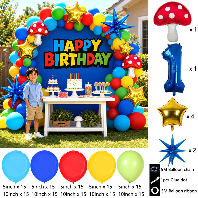 Bukiet z balonów inspirowany g – Party Games Mario recenzja i cena