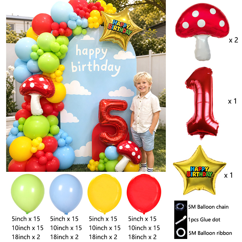 Bukiet z balonów inspirowany g – Party Games Mario recenzja i cena